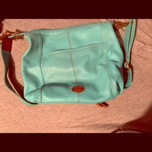 Lightly used fossil large crossbody